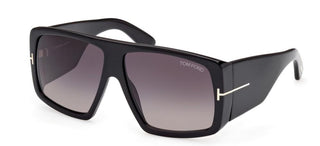 Tom Ford RAVEN FT 1036 unisex Black Geometric Sunglasses