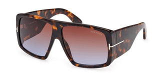 Tom Ford RAVEN FT 1036 unisex Havana Geometric Sunglasses