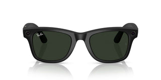Ray-ban Ray-ban Meta Rw 4006 Wayfarer Unisex Black Squared Sunglasses