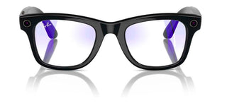 Ray-Ban RAY-BAN META RW 4006 WAYFARER unisex Black Squared Sunglasses