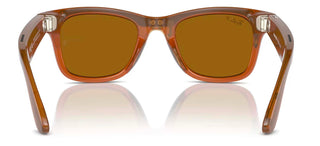 Ray-Ban RAY-BAN META RW 4006 WAYFARER unisex Brown Squared Sunglasses