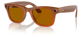 Ray-Ban RAY-BAN META RW 4006 WAYFARER unisex Brown Squared Sunglasses