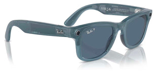 Ray-Ban RAY-BAN META RW 4006 WAYFARER unisex Blue Squared Sunglasses