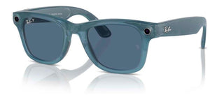 Ray-Ban RAY-BAN META RW 4006 WAYFARER unisex Blue Squared Sunglasses