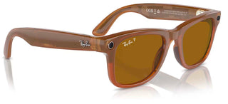 Ray-Ban RAY-BAN META RW 4008 WAYFARER unisex Brown Squared Sunglasses