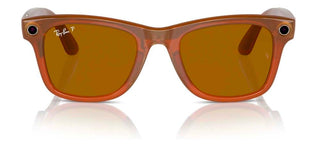 Ray-Ban RAY-BAN META RW 4008 WAYFARER unisex Brown Squared Sunglasses