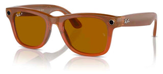 Ray-Ban RAY-BAN META RW 4008 WAYFARER unisex Brown Squared Sunglasses