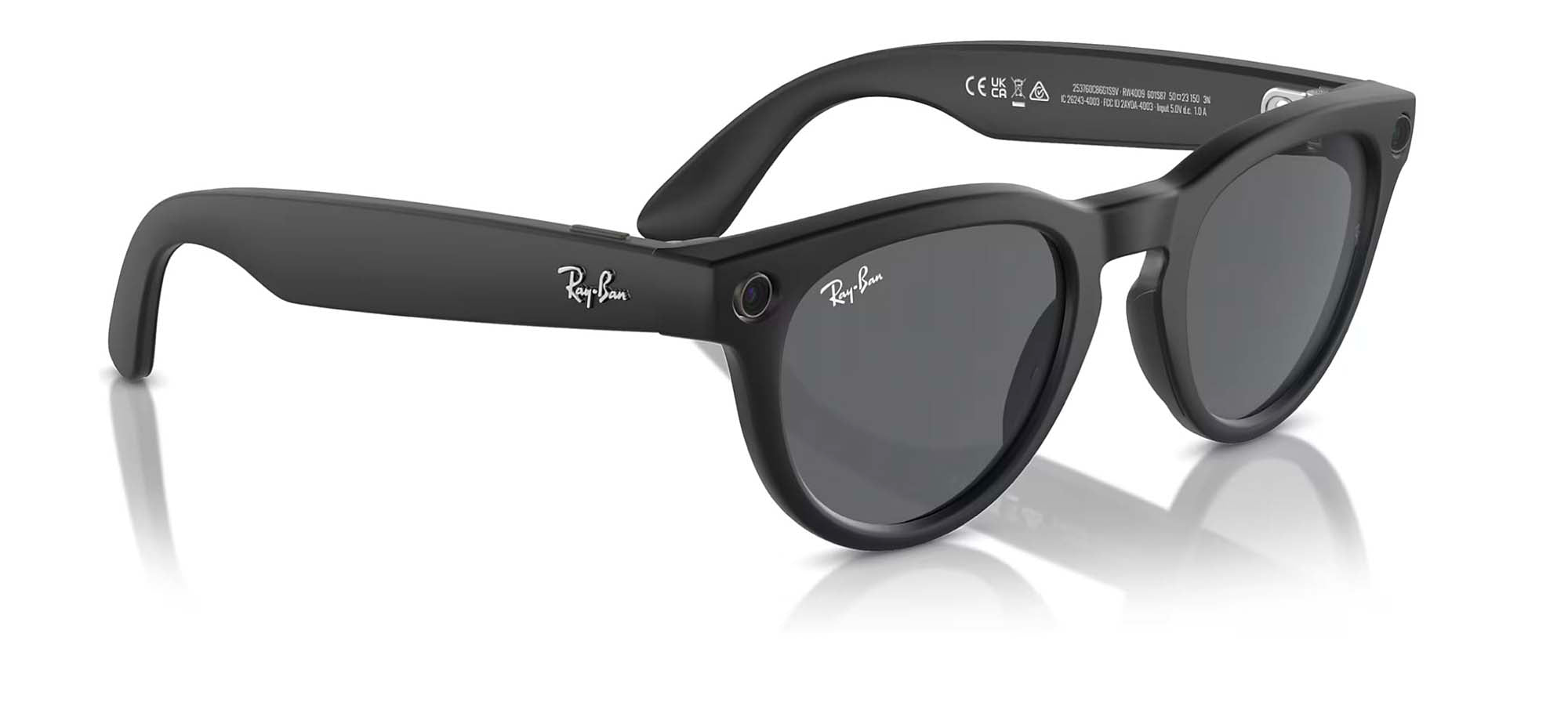 Ray-Ban RAY-BAN META RW 4009 HEADLINER unisex Black Round 