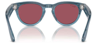 Ray-Ban RAY-BAN META RW 4009 HEADLINER unisex Blue Round Sunglasses
