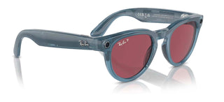 Ray-Ban RAY-BAN META RW 4009 HEADLINER unisex Blue Round Sunglasses
