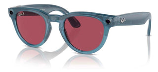 Ray-Ban RAY-BAN META RW 4009 HEADLINER unisex Blue Round Sunglasses