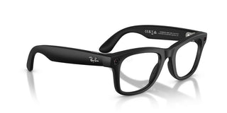Ray-ban Ray-ban Meta Rw 4012 Wayfarer Unisex Black Squared Sunglasses