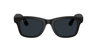 Ray-ban Ray-ban Meta Rw 4012 Wayfarer Unisex Black Squared Sunglasses