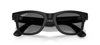 Ray-ban Ray-ban Meta Rw 4012 Wayfarer Unisex Black Squared Sunglasses