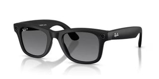 Ray-ban Ray-ban Meta Rw 4012 Wayfarer Unisex Black Squared Sunglasses