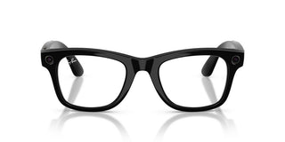 Ray-ban Ray-ban Meta Rw 4012 Wayfarer Unisex Black Squared Sunglasses