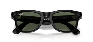 Ray-ban Ray-ban Meta Rw 4012 Wayfarer Unisex Black Squared Sunglasses