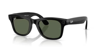 Ray-ban Ray-ban Meta Rw 4012 Wayfarer Unisex Black Squared Sunglasses