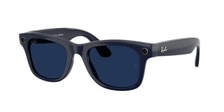 Ray-ban Ray-ban Meta Rw 4012 Wayfarer Unisex Blue Squared Sunglasses