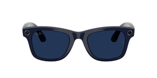Ray-ban Ray-ban Meta Rw 4012 Wayfarer Unisex Blue Squared Sunglasses