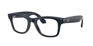 Ray-ban Ray-ban Meta Rw 4012 Wayfarer Unisex Blue Squared Sunglasses