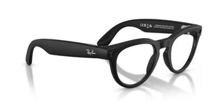 Ray-ban Ray-ban Meta Rw 4013 Headliner Unisex Black Pantos Sunglasses