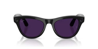 Ray-Ban RAY-BAN META RW 4014 SKYLER unisex Black Oval Sunglasses