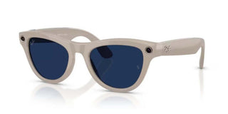 Ray-Ban RAY-BAN META RW 4014 SKYLER unisex Grey Oval Sunglasses
