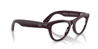 Ray-ban Ray-ban Meta Rw 4014 Skyler Unisex Violet Oval Sunglasses