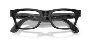 Ray-ban Ray-ban Meta Rw 7001 Blayzer Optics - Gen 2 Unisex Black Squared Eyeglasses