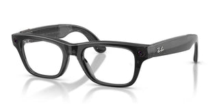 Ray-ban Ray-ban Meta Rw 7001 Blayzer Optics - Gen 2 Unisex Black Squared Eyeglasses