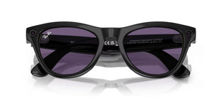 Ray-ban Ray-ban Meta Skyler Rw 4010 Unisex Black Cat Eye Sunglasses