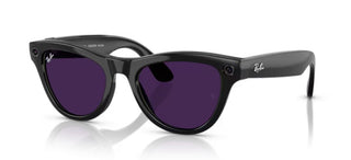 Ray-ban Ray-ban Meta Skyler Rw 4010 Unisex Black Cat Eye Sunglasses
