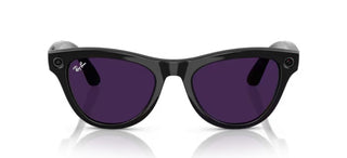 Ray-ban Ray-ban Meta Skyler Rw 4010 Unisex Black Cat Eye Sunglasses