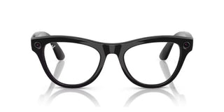 Ray-ban Ray-ban Meta Skyler Rw 4010 Unisex Black Cat Eye Sunglasses