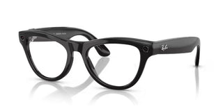 Ray-ban Ray-ban Meta Skyler Rw 4010 Unisex Black Cat Eye Sunglasses