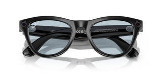 Ray-ban Ray-ban Meta Skyler Rw 4010 Unisex Black Cat Eye Sunglasses