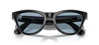 Ray-ban Ray-ban Meta Skyler Rw 4010 Unisex Black Cat Eye Sunglasses