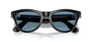 Ray-ban Ray-ban Meta Skyler Rw 4010 Unisex Black Cat Eye Sunglasses