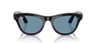 Ray-ban Ray-ban Meta Skyler Rw 4010 Unisex Black Cat Eye Sunglasses