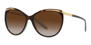 Ralph RA 5150 women Havana Cat Eye Sunglasses