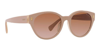 Ralph RA 5302U women Brown Round Sunglasses