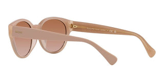 Ralph RA 5302U women Brown Round Sunglasses