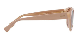 Ralph RA 5302U women Brown Round Sunglasses