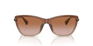 Ralph RA 5308U women Brown Cat Eye Sunglasses
