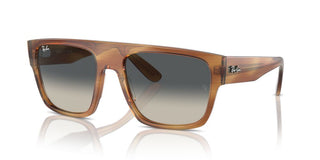 Ray-ban Rb 0360s Unisex Brown Squared Sunglasses