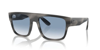 Ray-ban Rb 0360s Unisex Grey Squared Sunglasses