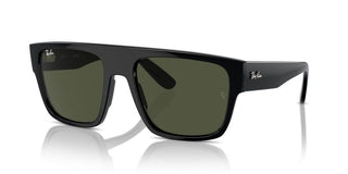 Ray-ban Rb 0360s Unisex Black Squared Sunglasses