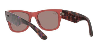 Ray-Ban RB 0840S unisex Pink Squared Sunglasses