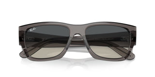 Ray-ban Rb 0947s Unisex Grey Squared Sunglasses